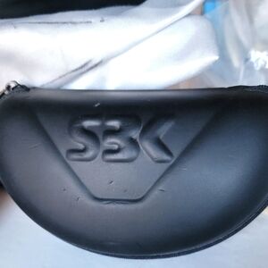 SBK Italian Made Sunglasses With Case.